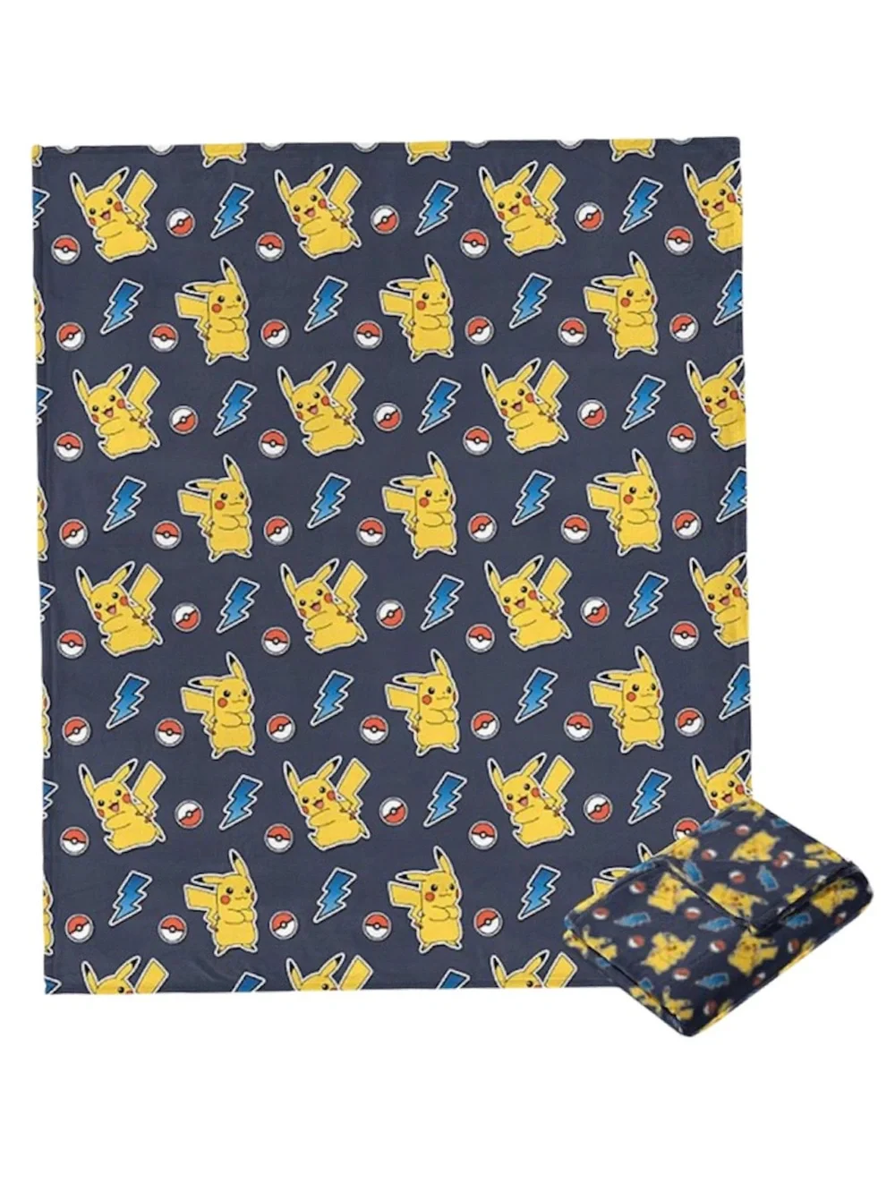 Pokemon Lightning Chase Silk Touch Throw Blanket (NWT)